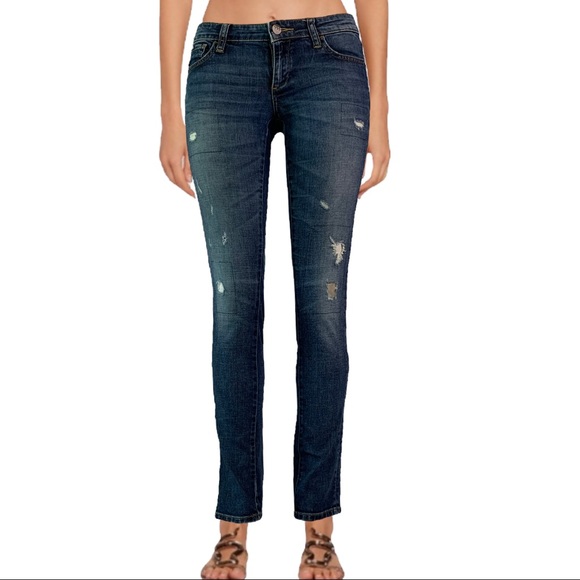 Miss Sixty Denim - MISS SIXTY SOUL SKINNY JEANS DISTRESSED STRETCH JEANS FASHION WOMEN DENIM 28